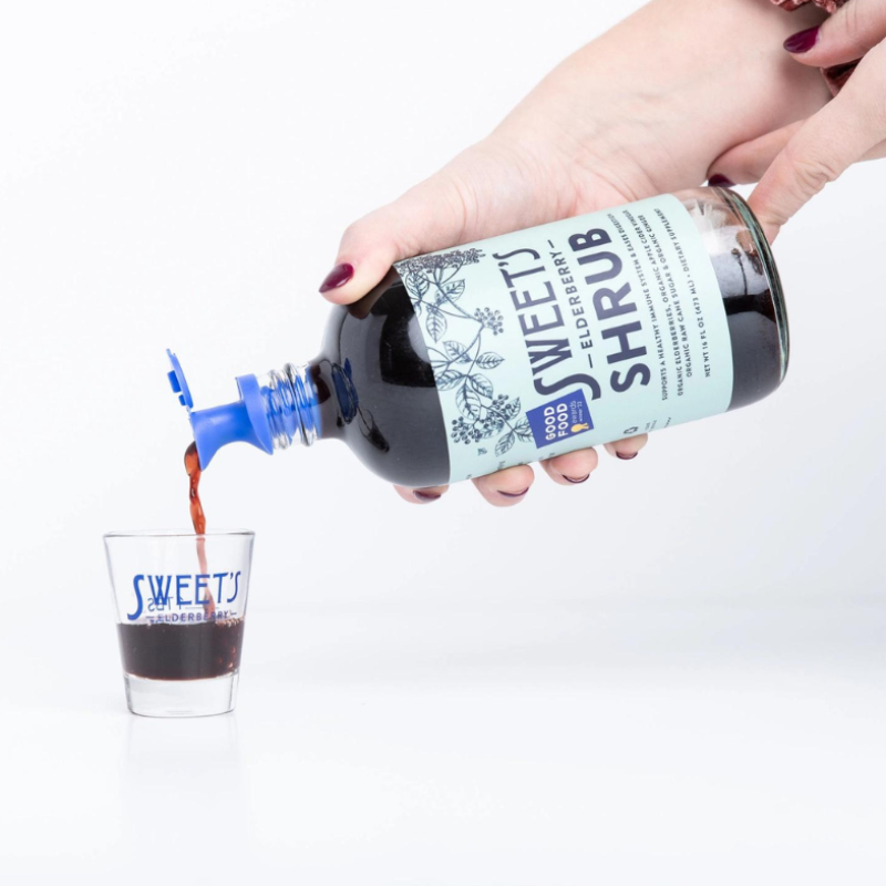 
                      
                        Sweet's | Elderberry Shrub Mixer
                      
                    