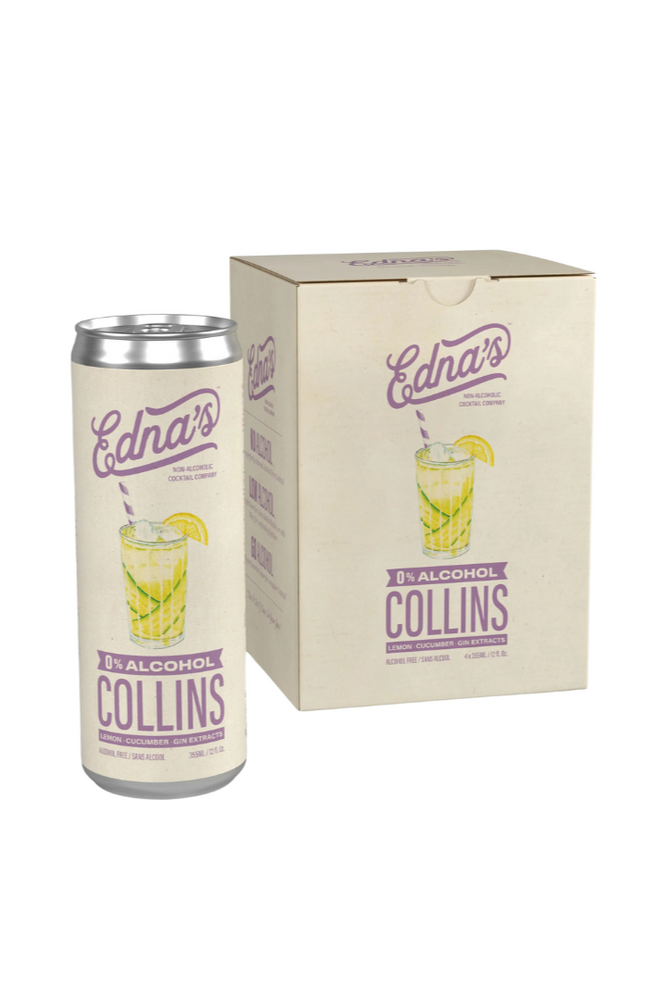 
                      
                        Edna's | Non Alcoholic Collins 4pk
                      
                    