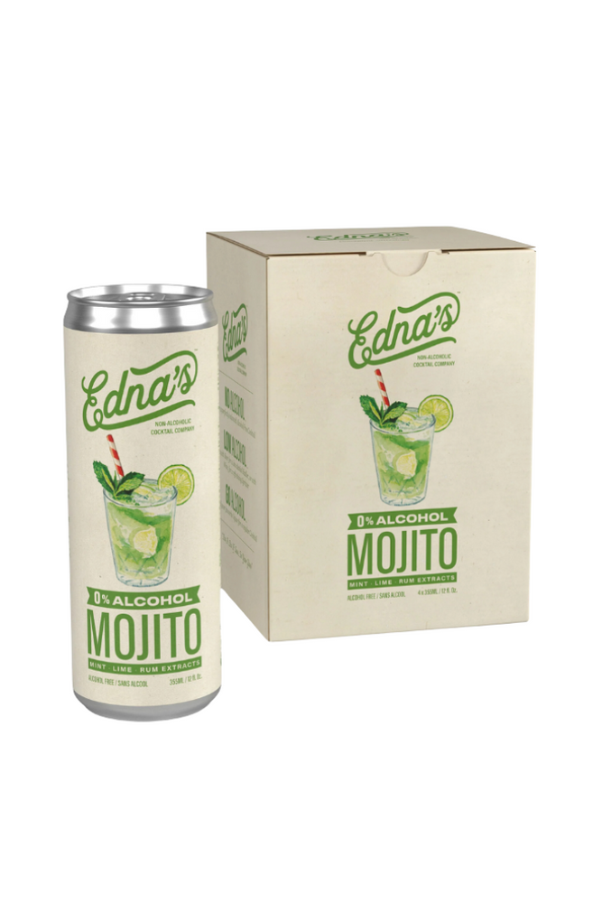 
                      
                        Edna's | Non Alcoholic Mojito 4pk
                      
                    