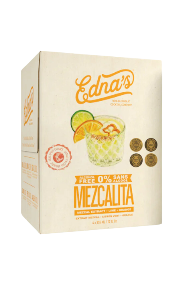 Edna's | Non alcoholic Mezcalita 4pk