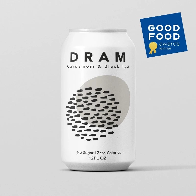 
                      
                        Dram Cradamom & Black Tea Sparkling Water
                      
                    