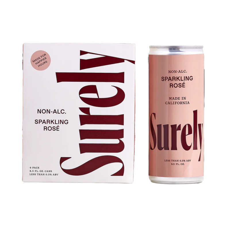 Surely Sparkling Rosé 4pk