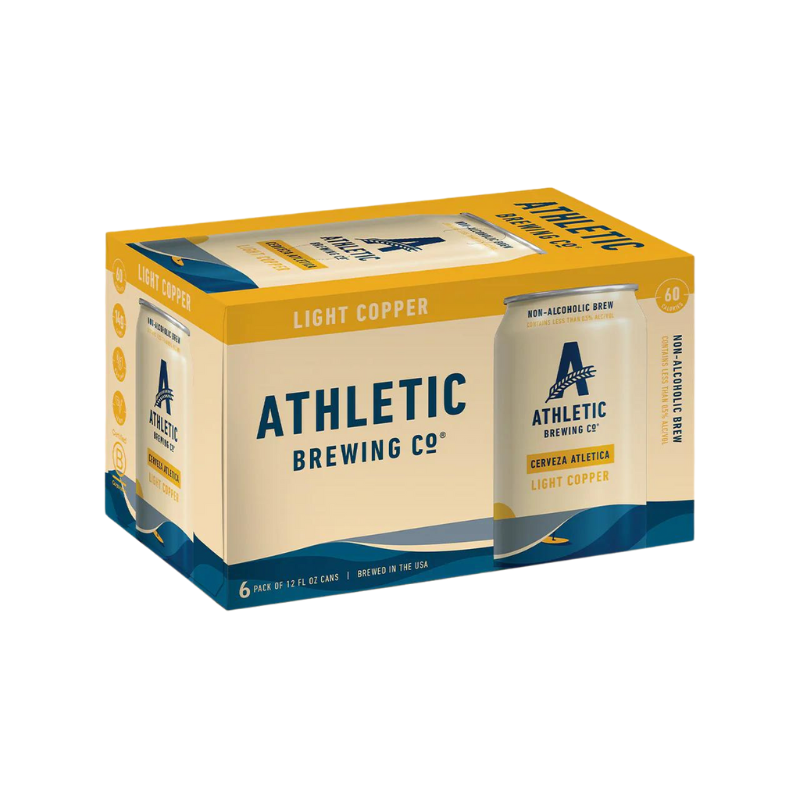 Athletic Brewing Co. | Cerveza Athletica Light Copper 6pk