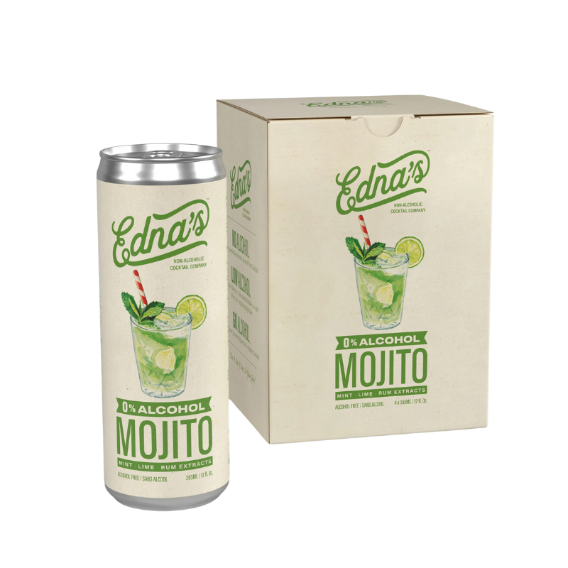 Edna's | Non Alcoholic Mojito 4pk