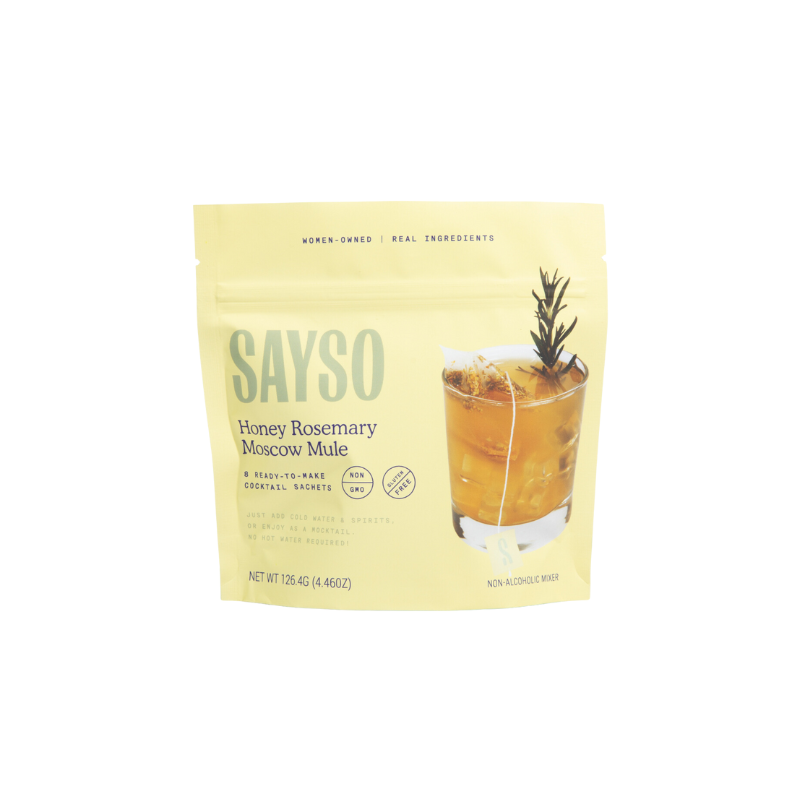 SaySo | Honey Rosemary Moscow Mule