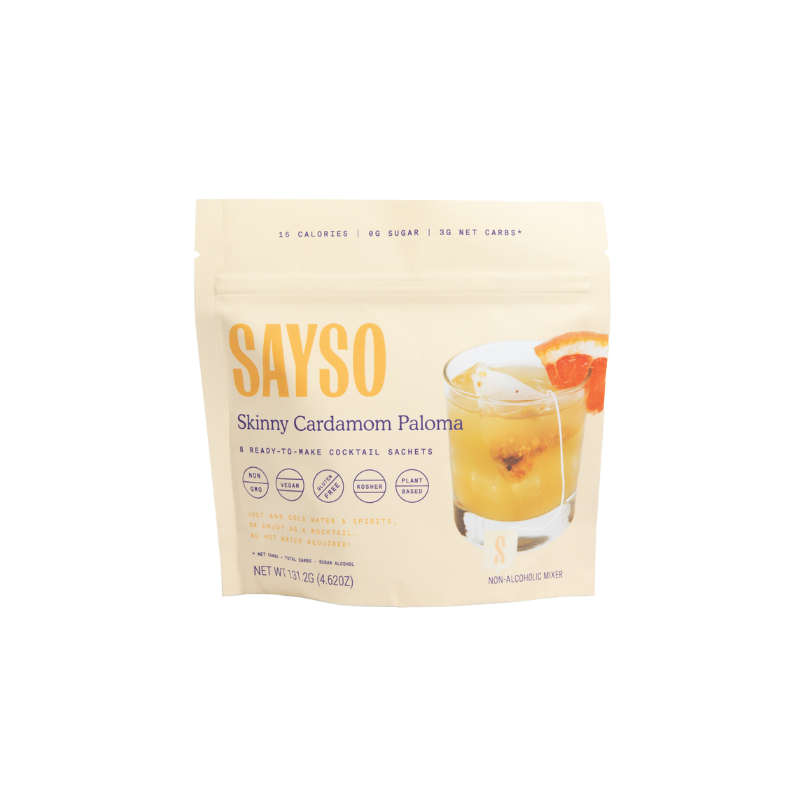 SaySo | Skinny Cardamom Paloma