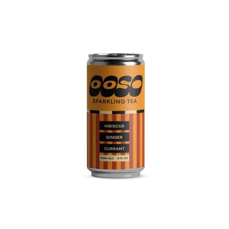 OOSO | Hibiscus. Ginger. Currant. Sparkling Tea