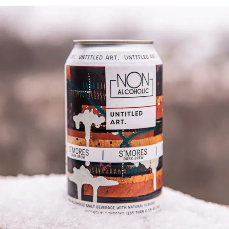 
                      
                        Untitled Art S'mores Dark Brew non-alcoholic beer
                      
                    