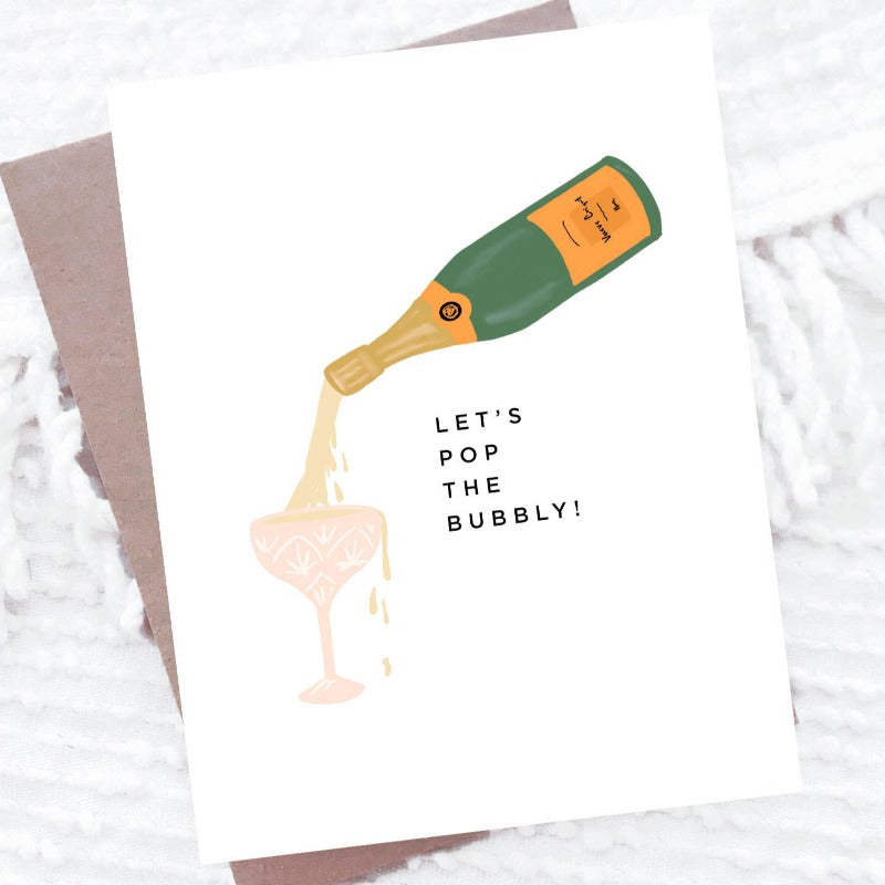 Greeting Card | Pop the Bubbly