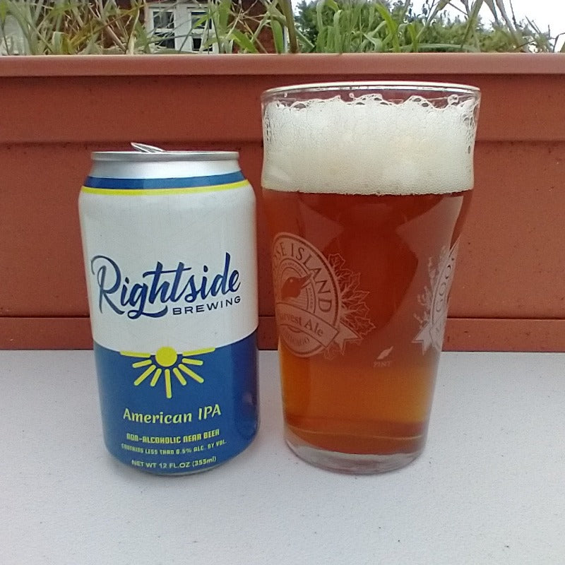 Rightside Brewing non-alcoholic American IPA