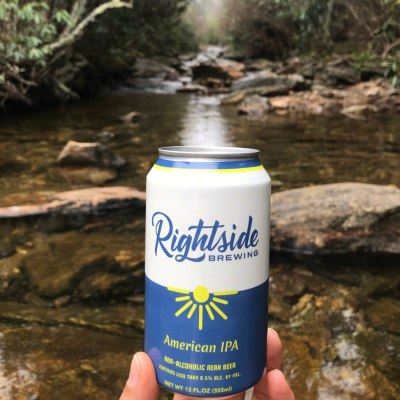 Rightside Brewing non-alcoholic American IPA